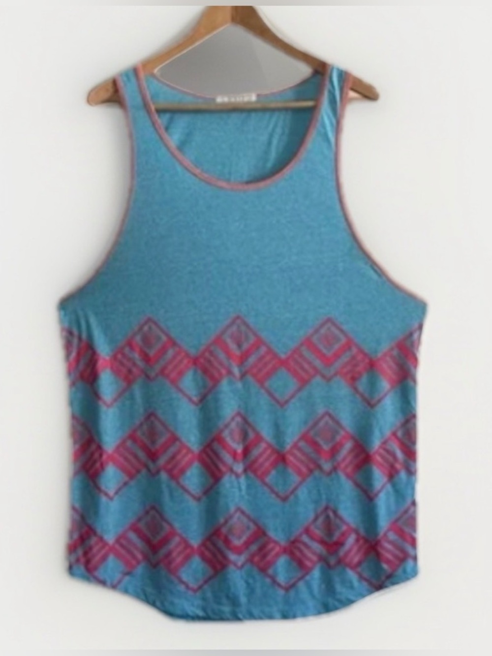 21 Men Forever 21 Geo Print Tank Top